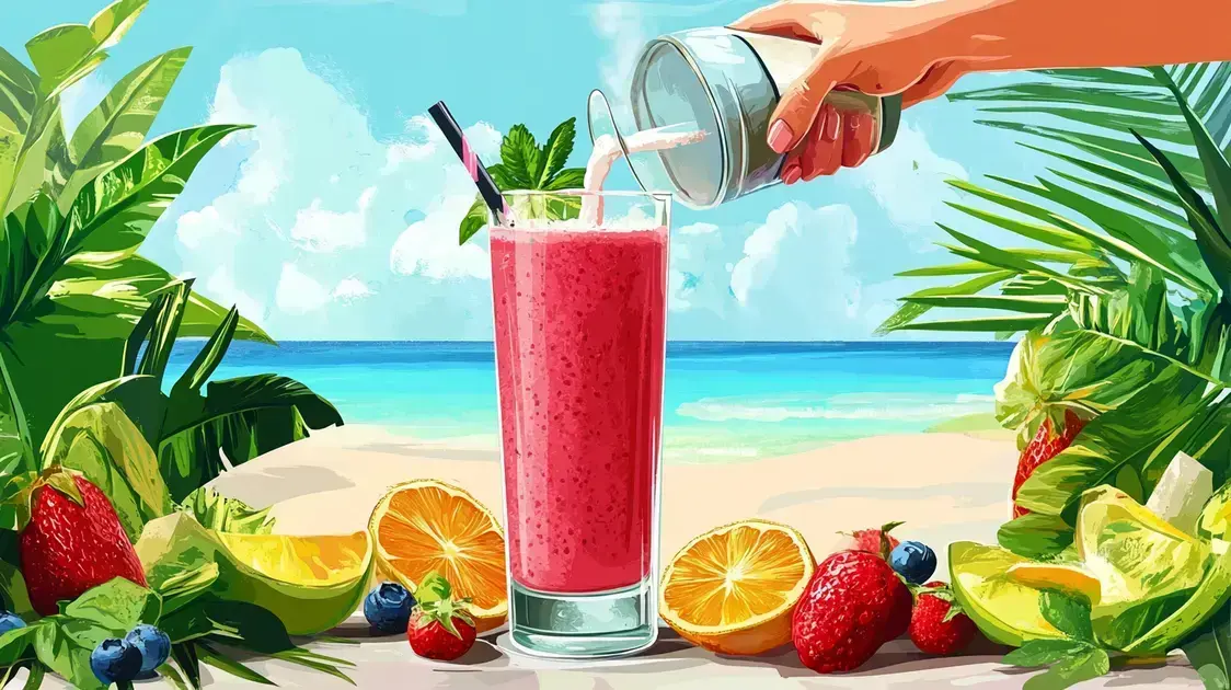 Receitas de Drinks Tropicais para Refrescar